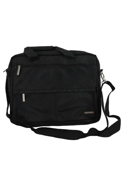 MARC PICARD Laptoptasche Business Herren Damen Schwarz 42x35cm Polyester