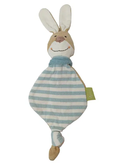 SIGIKID Schmusetuch Hase Baby Kuscheltuch Mehrfarbig Baumwolle