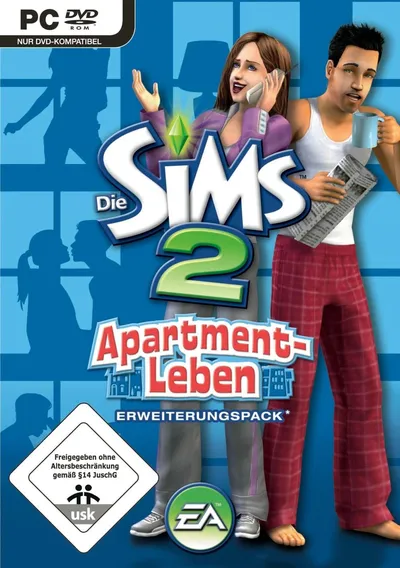 Die Sims 2 Apartment-Leben Electronic Arts PC Erweiterung Deutsch