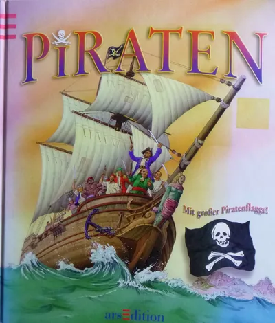 arsEdition Piraten Buch Kinder Hardcover Richard Platt Freibeuter Fakten Flagge
