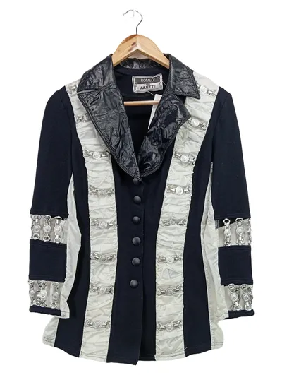 ROMEO Pour JULIETTE Trainingsjacke Damen 36;S Schwarz Elegant