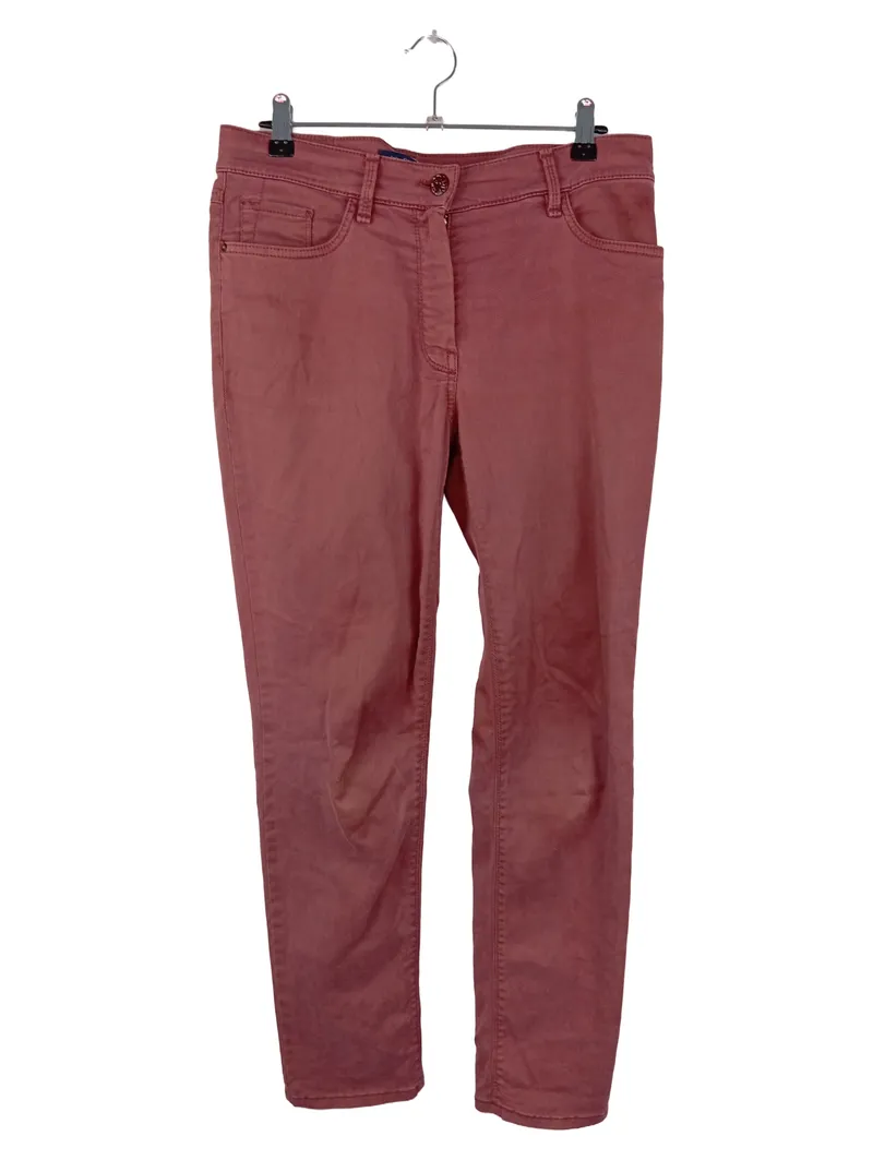 ATELIER GARDEUR Damen Jeans Straight Leg 38 Rot Casual 1
