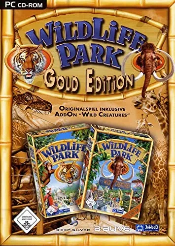 Wildlife Park Gold Edition PC CD-ROM Simulation inkl. AddOn Wild Creatures