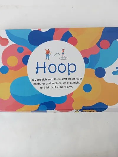 Hula Hoop Reifen Hoop Lila zerlegbar Fitness Sport mit Springseil