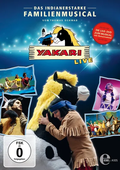 Yakari Live Familienmusical DVD Edel Kids Kinderfilm FSK 0