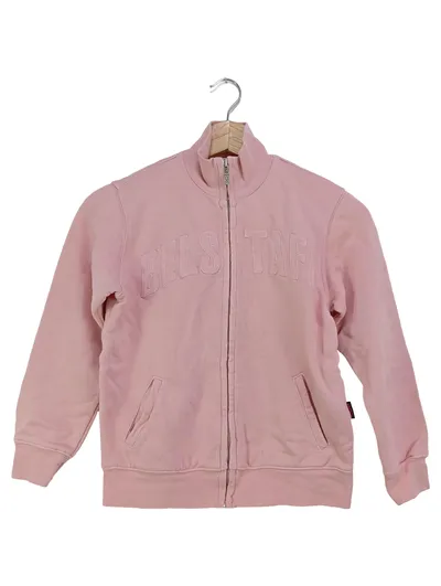 BELSTAFF Damen Sweatjacke Rosa Gr. 36/S Casual Streetwear Reißverschluss