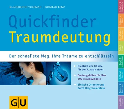 Quickfinder Traumdeutung Klausbernd Vollmar Konrad Lenz GU Nachschlagewerk