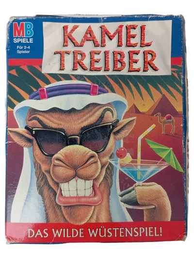 MB SPIELE Kamel Treiber Brettspiel Das wilde Wüstenspiel Kinder