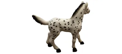 Schleich Appaloosa Fohlen Pferd Spielfigur Weiß 8cm Kinder ab 3 J.