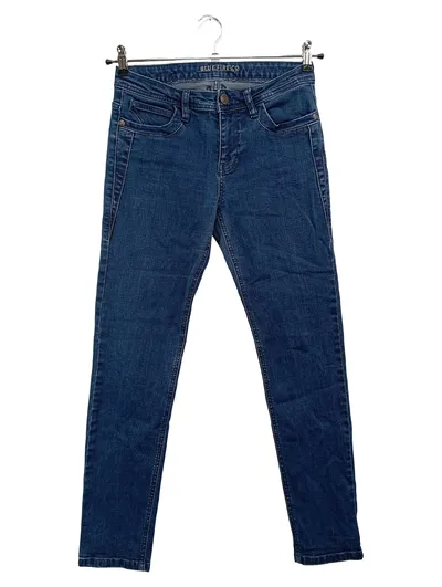 BLUE FIRE CO. Damen Jeans Slim Fit W26/34/XS Blau Casual Stretch Hose
