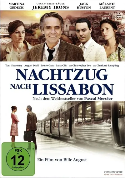 Nachtzug nach Lissabon DVD Film Drama Jeremy Irons Martina Gedeck