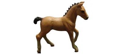 Schleich Fohlen Pferd Spielfigur Braun Kinder Spielzeug 9cm 8cm