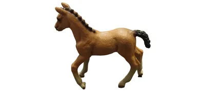 Schleich Fohlen Pferd Spielfigur Braun Kinder Spielzeug 9cm 8cm