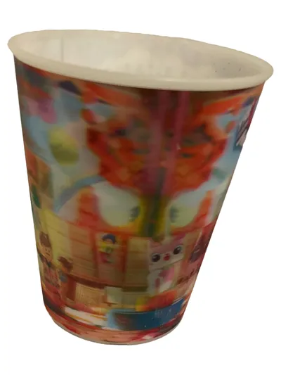 LEGO Unikitty Katze Becher Trinkbecher Kunststoff 10cm Kinder