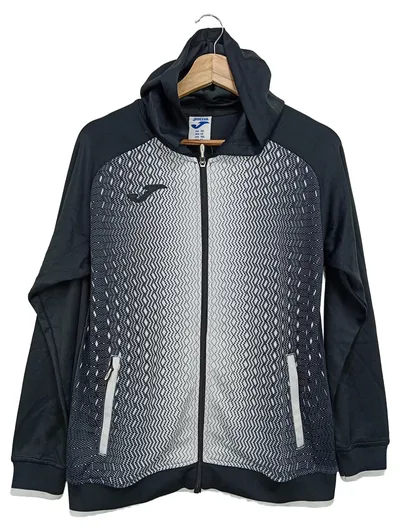 JOMA Herren Trainingsjacke Kapuze XS 44 Schwarz Sport Freizeit