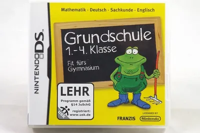 Franzis Fit fürs Gymnasium Nintendo DS Lernspiel Mathe Deutsch 1-4 Klasse
