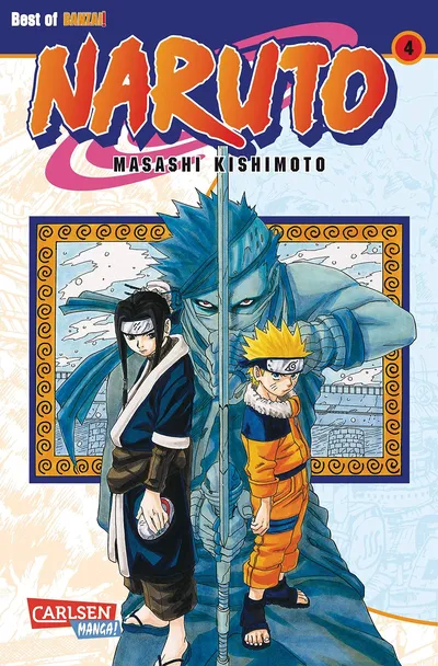 Naruto Manga Band 4 Deutsch Kishimoto Shōnen Carlsen Taschenbuch