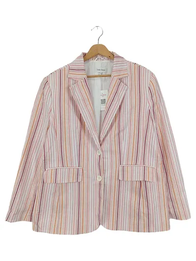 AMARI Blouson Damen 44 L Mehrfarbig Gestreift Klassisch Elegant Sommer