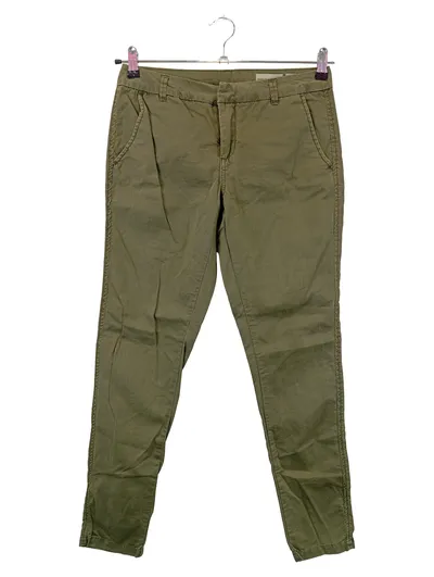 VERO MODA Damen Stoffhose Grün W30/38/M Casual Baumwolle Hose
