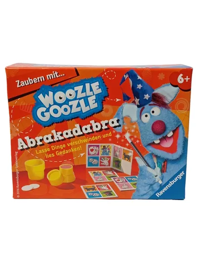RAVENSBURGER Woozle Goozle Abrakadabra Zauberkasten Kinderspiel Zaubershow
