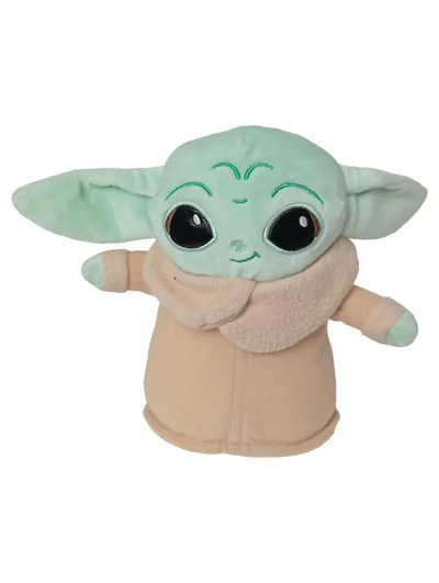 STAR WARS Baby Kuscheltier Yoda Grogu Plüschtier The Child 21cm Mehrfarbig