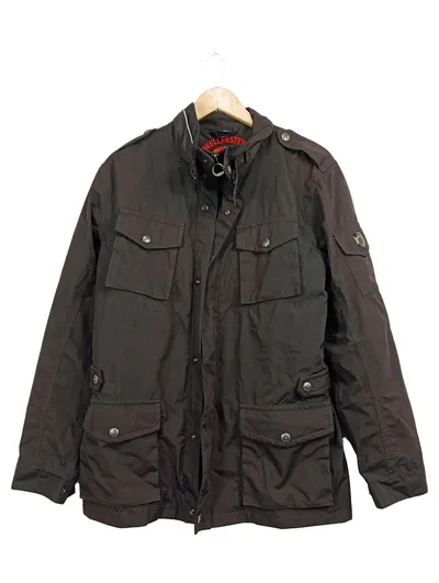 Wellensteyn Damen Outdoorjacke Braun Gr. M Kapuze Polyester