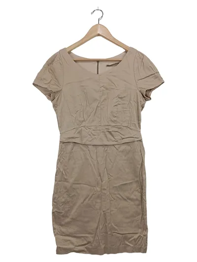 THE HACKBARTHS Businesskleid Damen Gr. 40/L Beige Klassisch Elegant