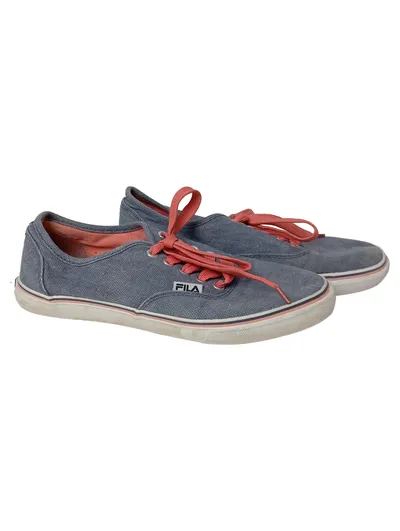 FILA Damen Sneaker low Gr. 38 Blau Sportschuhe Freizeitschuhe