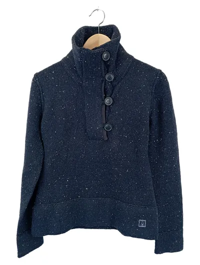 GAASTRA Herren Pullover M Blau Wolle Rollkragen Casual