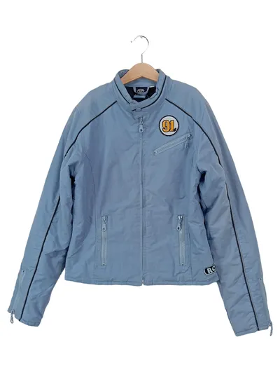 Roxy Kinder Leichte Jacke Gr. 140 Blau Racing Style 91