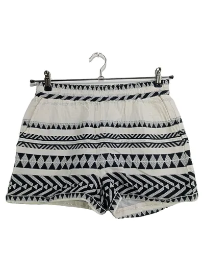 Sofie Schnoor Damen Shorts XS Weiß Geometrisch Streetwear