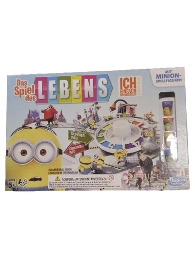 Hasbro Das Spiel des Lebens Minions Edition Brettspiel ab 5 Jahre