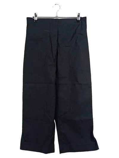 CHRISTOFF Damen Umstandshose Gr. 38 M Schwarz Baumwolle Casual