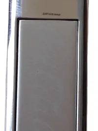 Coca-Cola Schlüsselanhänger Logo Silber Metall 8cm Modern Gebraucht 4