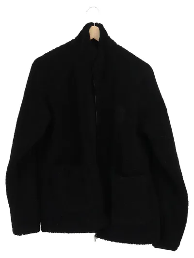 LES DEUX Herren Fleecejacke Gr. 48/M Schwarz Outdoor