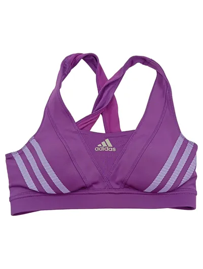 ADIDAS Sport BH Damen Gr. 34 Lila Climacool Training Fitness
