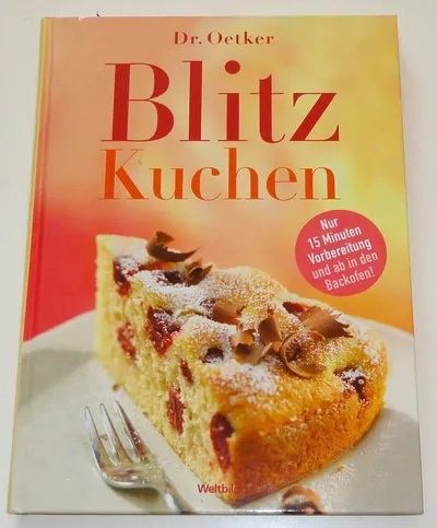 Dr. Oetker Blitz Kuchen Backbuch Weltbild Hardcover schnelle Rezepte