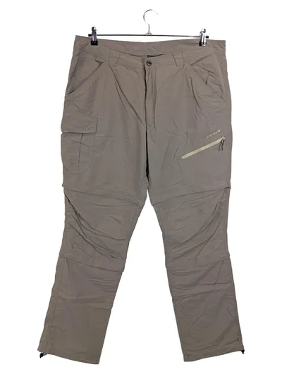 Icepeak Herren Wanderhose Zip-Off Hose Größe 58 Beige Outdoor Trekking