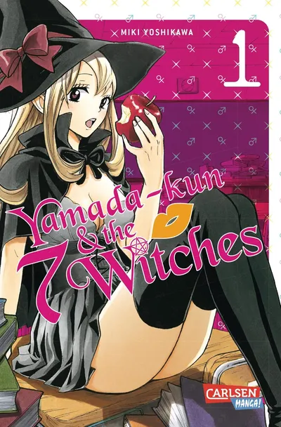 Yamada-kun & the 7 Witches 1 Manga Miki Yoshikawa Carlsen