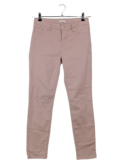 LASCANA Damen Jeans Straight Leg Rosa Gr. 38 High Waist