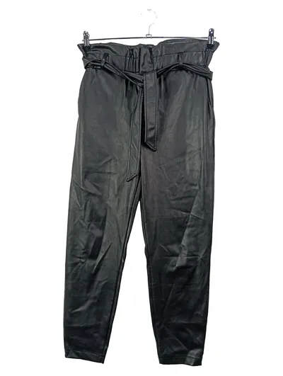 Colourful Rebel Damen Stoffhose S Schwarz Paperbag Casual Modern