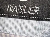 Basler Damen Jacke Gr. 38 Blau Übergangsjacke Stehkragen Riegel Casual 5