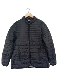 Danwear Damen Steppjacke Gr. 42/L Schwarz Streetwear Klassisch Outdoor 1