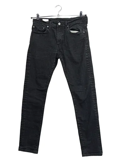 Levi's Premium Herren Jeans Straight Leg Schwarz W30 L28 Denim