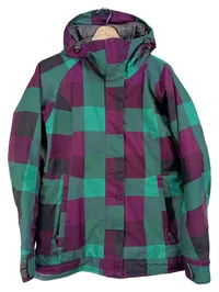 FIREFLY Damen Steppjacke Gr. 36/XS Mehrfarbig Kariert Sportlich Outdoor 1