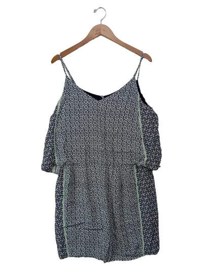 COMPTOIR DES COTONNIERS Damen Sommerkleid Gr. 40/L Blau Bohemian Viskose