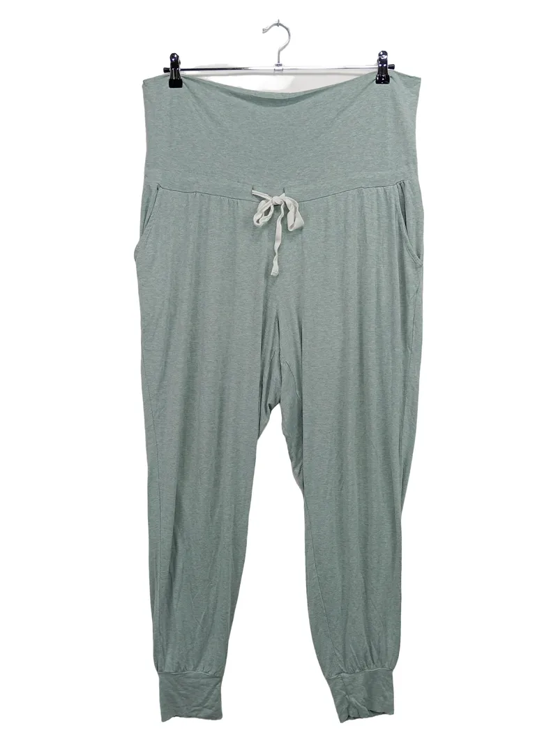 SERAPHINE Damen Umstandshose XL Grün Casual Loungehose 1