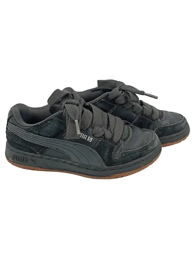 PUMA Sneaker low Kinder Gr. 31 Schwarz Streetwear Sportschuhe