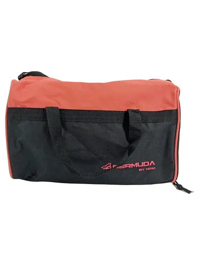 NOWI Sporttasche Unisex Mehrfarbig Orange Schwarz Reisetasche Training 36x24 cm