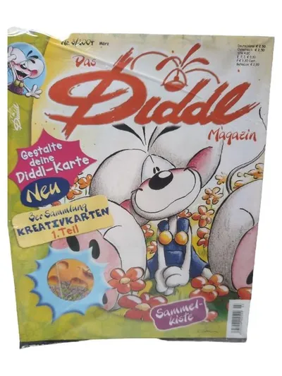 Diddl Magazin Nr. 6/2004 März Kreativkarten DIY Jugendzeitschrift